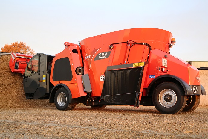 New KUHN self-propelled mixer wagon range SPV access and SPV power ...