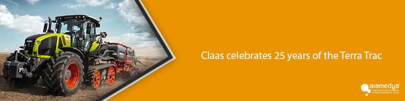 Claas celebrates 25 years of the Terra Trac