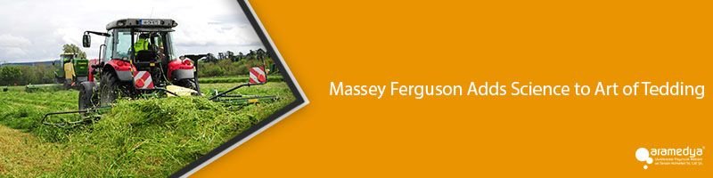  Massey Ferguson Adds Science to Art of Tedding