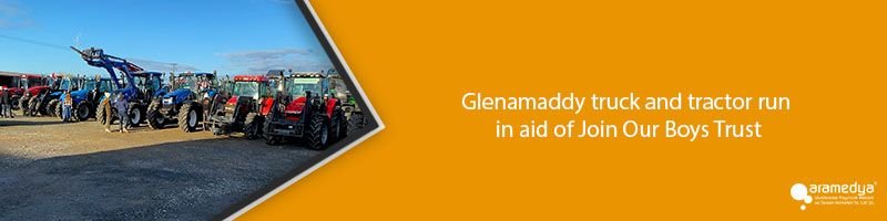 Glenamaddy truck and tractor run in aid of Join Our Boys Trust